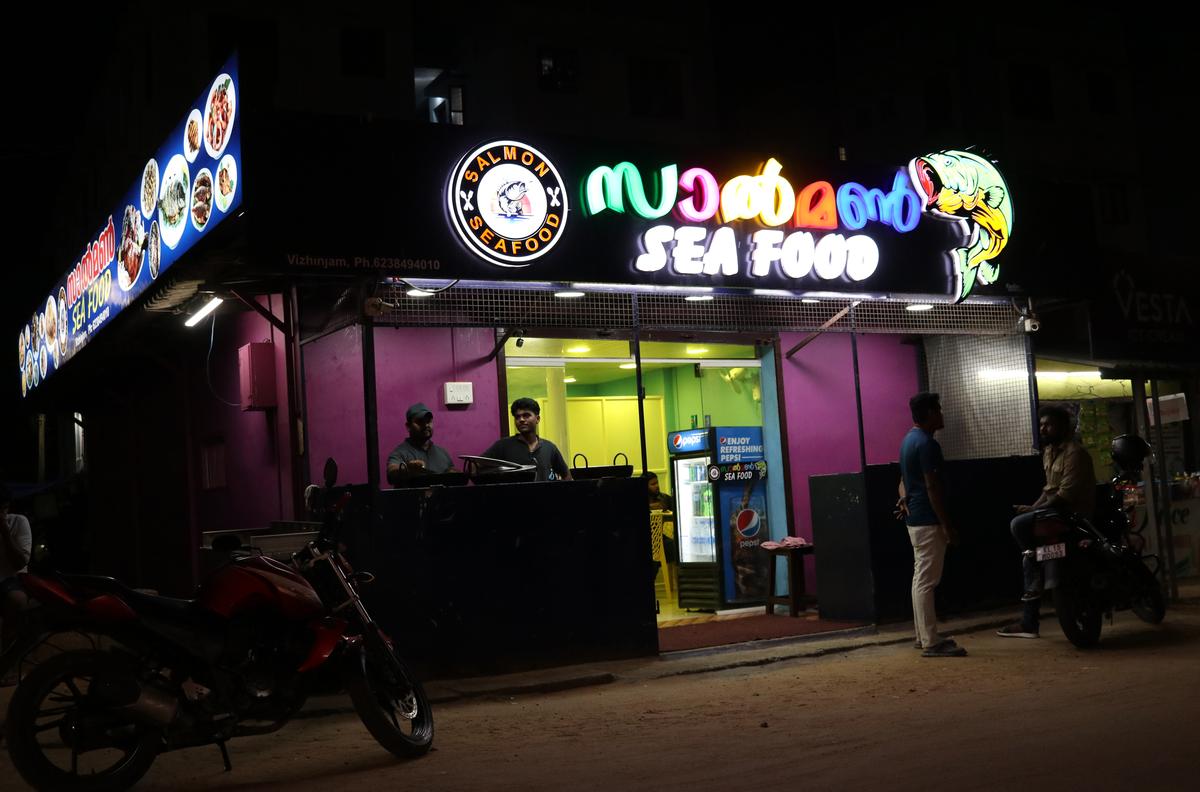 Vizhinjam in Thiruvananthapuram has the city’s seafood hub The